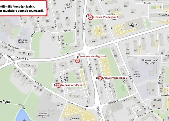 Krenusz Vendeghaz 4 公寓